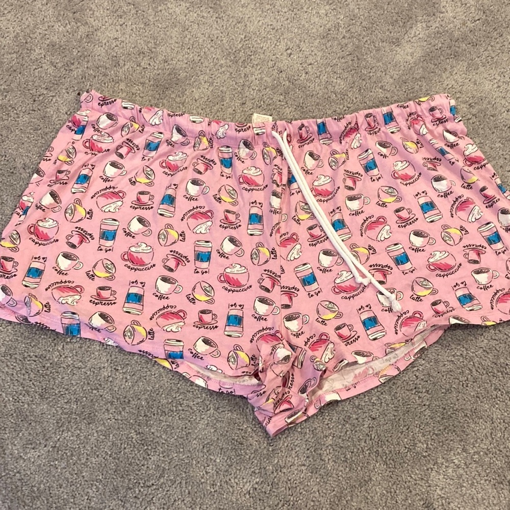 Secret Treasures Coffee Print PJ Bottoms Size 3X